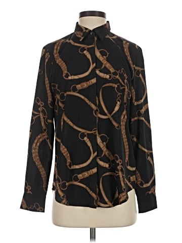 Lauren by Ralph Lauren Long Sleeve Blouse (view 1)