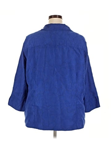 Sag Harbor 3/4 Sleeve Blouse (view 2)