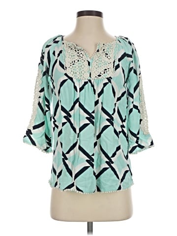 Crown & Ivy 3/4 Sleeve Blouse (view 1)