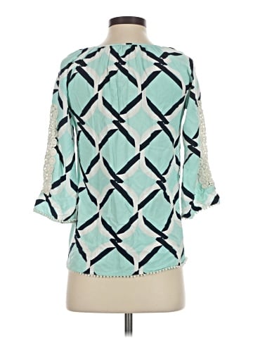 Crown & Ivy 3/4 Sleeve Blouse (view 2)