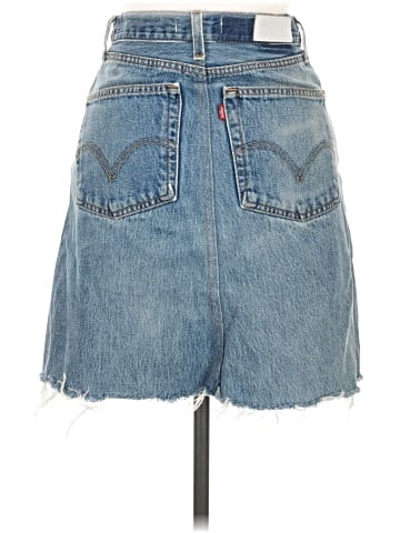 RE/DONE Denim Skirt (view 2)