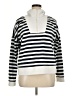 Dudley Stephens Stripes White Pullover Sweater Size XL - photo 1