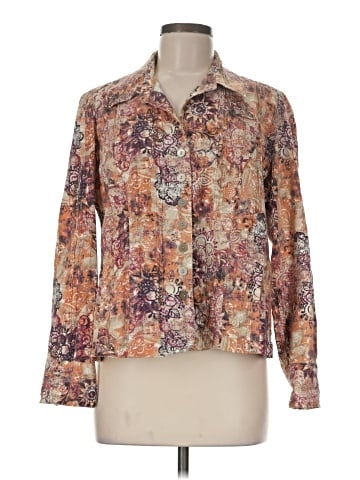 Christopher & Banks Long Sleeve Blouse (view 1)