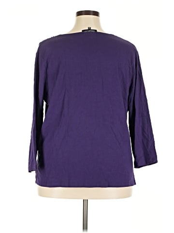 Jones New York Signature 3/4 Sleeve Blouse (view 2)