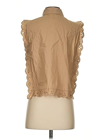 Ann Taylor LOFT Sleeveless Button-Down Shirt (view 2)