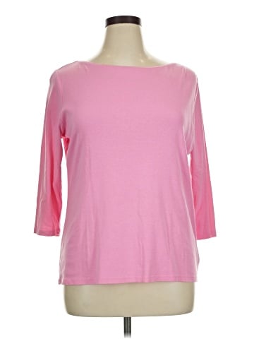 Talbots 3/4 Sleeve T-Shirt (view 1)