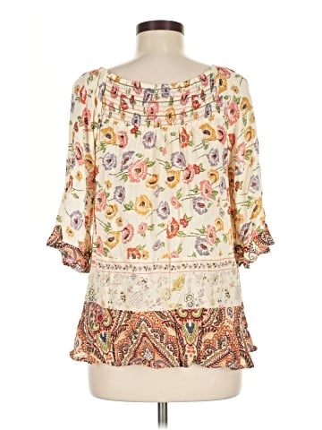 Democracy 3/4 Sleeve Blouse (view 2)