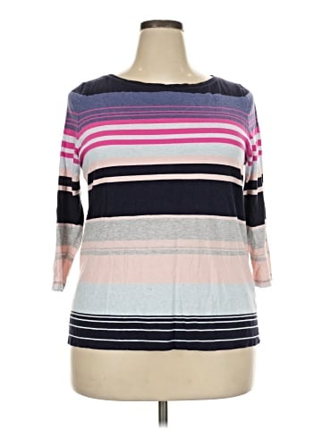 Talbots 3/4 Sleeve T-Shirt (view 1)
