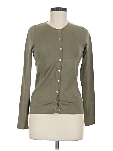 August Silk Cardigan (view 1)