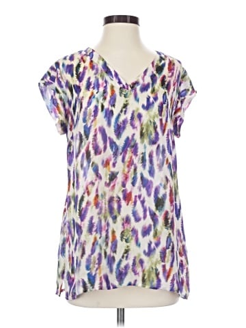 CAbi Short Sleeve Blouse (view 1)