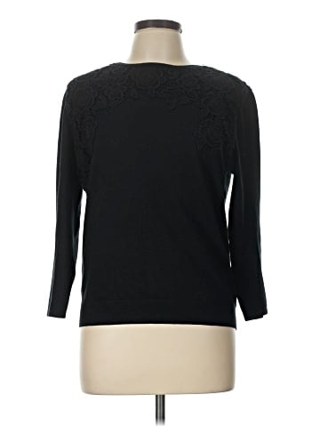 Magaschoni Silk Pullover Sweater (view 1)