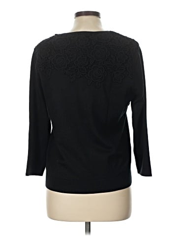 Magaschoni Silk Pullover Sweater (view 2)