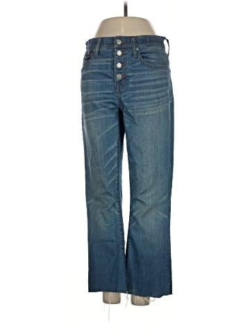 Madewell Cali Demi-Boot Jeans: Chewed-Hem Edition (view 1)