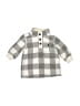 Carter's 100% Polyester Checkered-gingham Gray Pullover Sweater 0-3 MO / 3 MO - photo 1