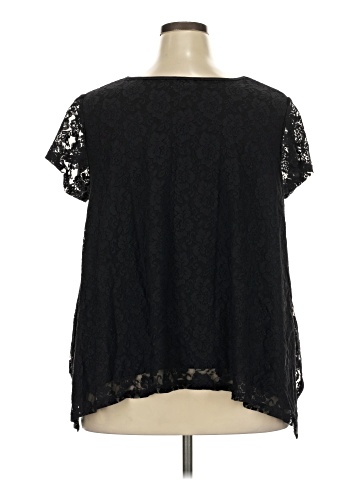 Jessica London Short Sleeve Blouse (view 2)
