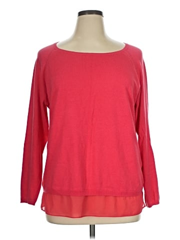 DKNYC 3/4 Sleeve Top (view 1)