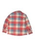 Crewcuts Plaid Red Long Sleeve Button-Down Shirt Size 4 - photo 2
