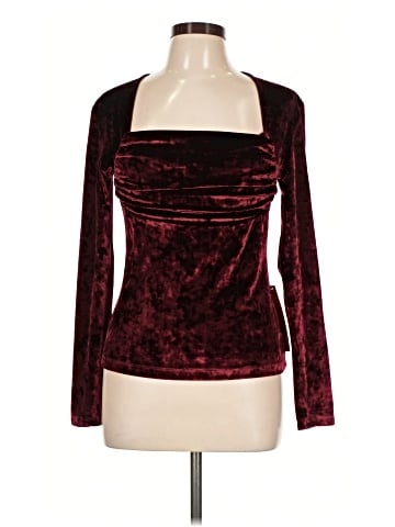 Aqua Long Sleeve Top (view 1)