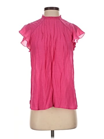NANETTE Nanette Lepore Short Sleeve Blouse (view 1)