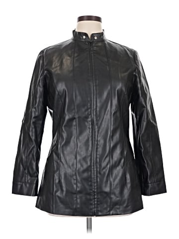 Unbranded Faux Leather Jacket (view 1)