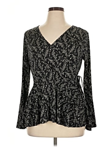 White Birch Long Sleeve Blouse (view 1)