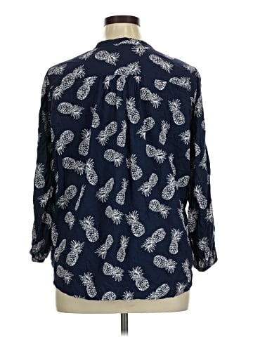 Ann Taylor LOFT Outlet 3/4 Sleeve Blouse (view 2)
