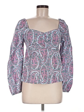 J.Crew Factory Store 3/4 Sleeve Blouse (view 1)
