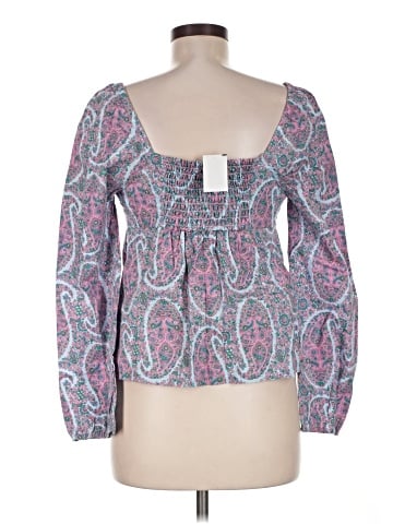 J.Crew Factory Store 3/4 Sleeve Blouse (view 2)