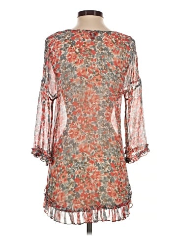 Ella Moss 3/4 Sleeve Silk Top (view 2)