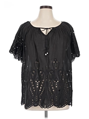 MICHAEL Michael Kors Short Sleeve Blouse (view 1)