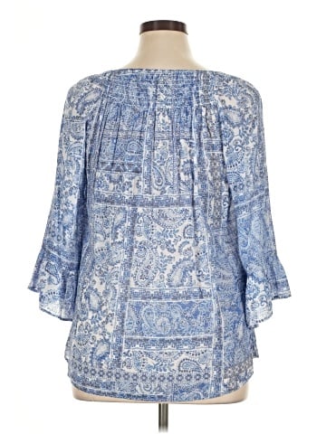 Zac & Rachel 3/4 Sleeve Blouse (view 2)