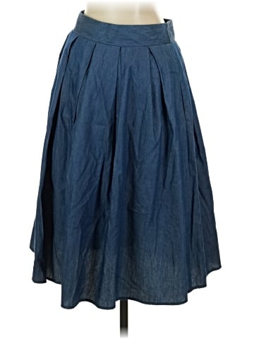 Comme Toi Denim Skirt (view 2)