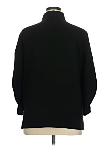 Lafayette 148 New York 3/4 Sleeve Blouse (view 2)