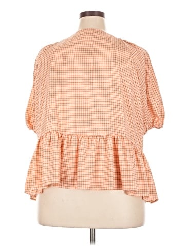 LC Lauren Conrad Short Sleeve Blouse (view 2)