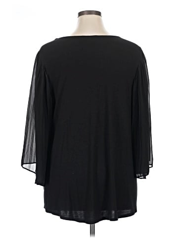 Cable & Gauge 3/4 Sleeve Top (view 2)