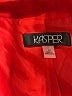 Kasper 100% Polyester Red Blazer Size 14 - photo 6