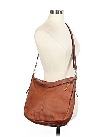 Fossil Leather Crossbody Bag (view 2)