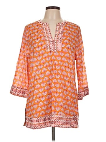 Sigrid Olsen 3/4 Sleeve Blouse (view 1)