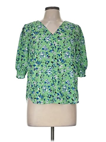 Ann Taylor Factory 3/4 Sleeve Blouse (view 1)