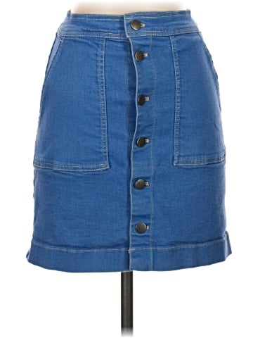 American Apparel Denim Skirt (view 1)