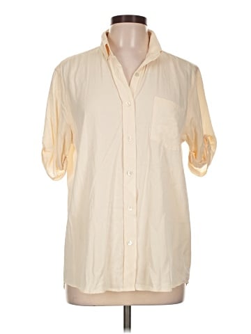 Theory 3/4 Sleeve Silk Top (view 1)
