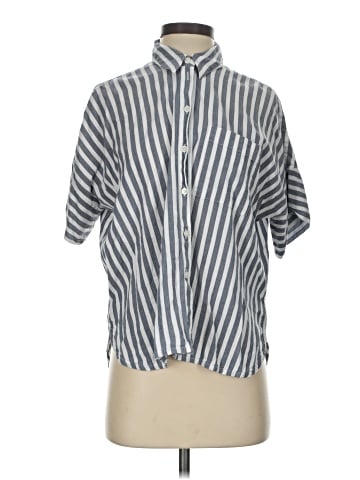 Madewell Daily Shirt in Stripe (view 1)