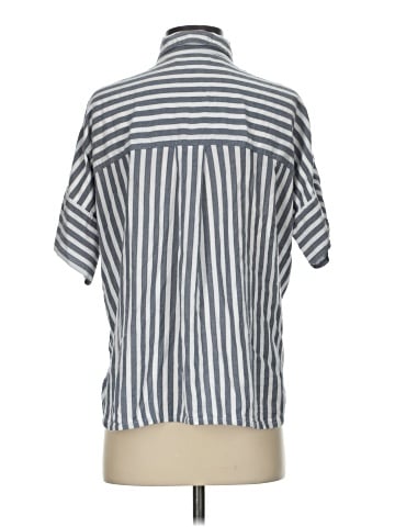 Madewell Daily Shirt in Stripe (view 2)