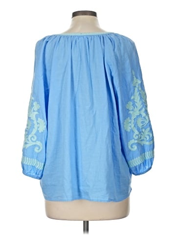 J.Jill 3/4 Sleeve Blouse (view 2)