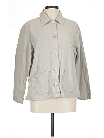 Kathie Lee 3/4 Sleeve Button-Down Shirt (view 1)