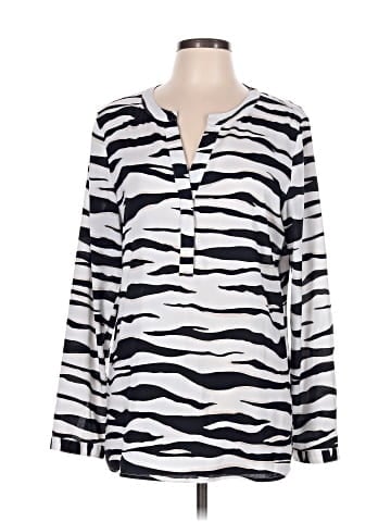 Ann Taylor Long Sleeve Blouse (view 1)