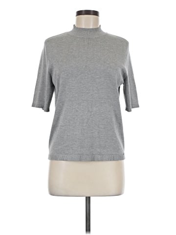 DKNY Short Sleeve Turtleneck (view 1)