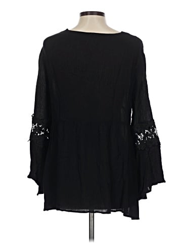 Studio Gem 3/4 Sleeve Blouse (view 2)
