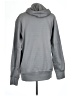 Nike 100% Polyester Gray Pullover Hoodie Size L - photo 2