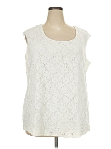 DressBarn Sleeveless T-Shirt (view 1)